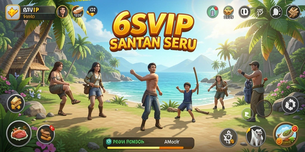 Tampilan gameplay seru dan menarik di 6SVIP