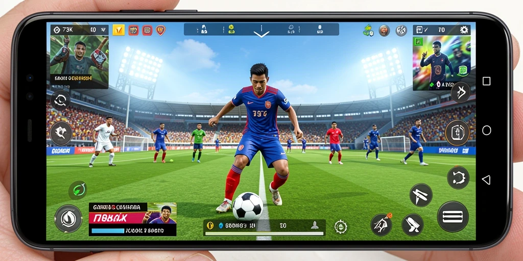 Gameplay mendebarkan dari 73K dengan berbagai mode olahraga.