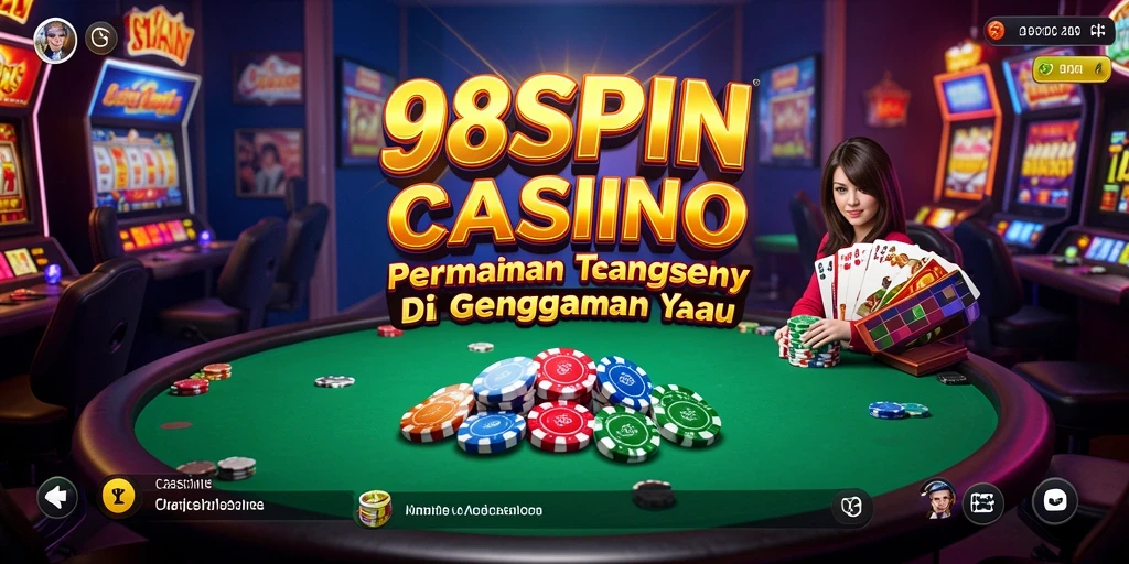 Gameplay Live Casino yang seru dan mendebarkan di 98SPIN.