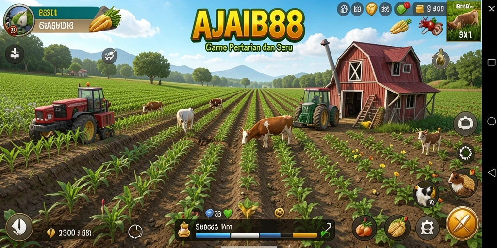 Tampilan gameplay <strong>AJAIB88</strong> yang menarik dan penuh warna.