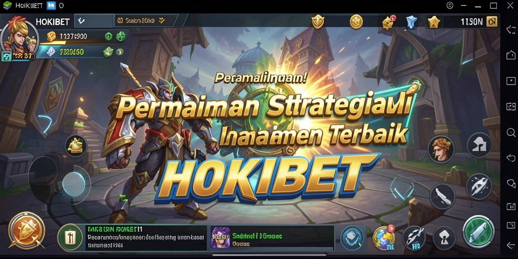 Tampilan gameplay HOKIBET yang menarik dan strategis.