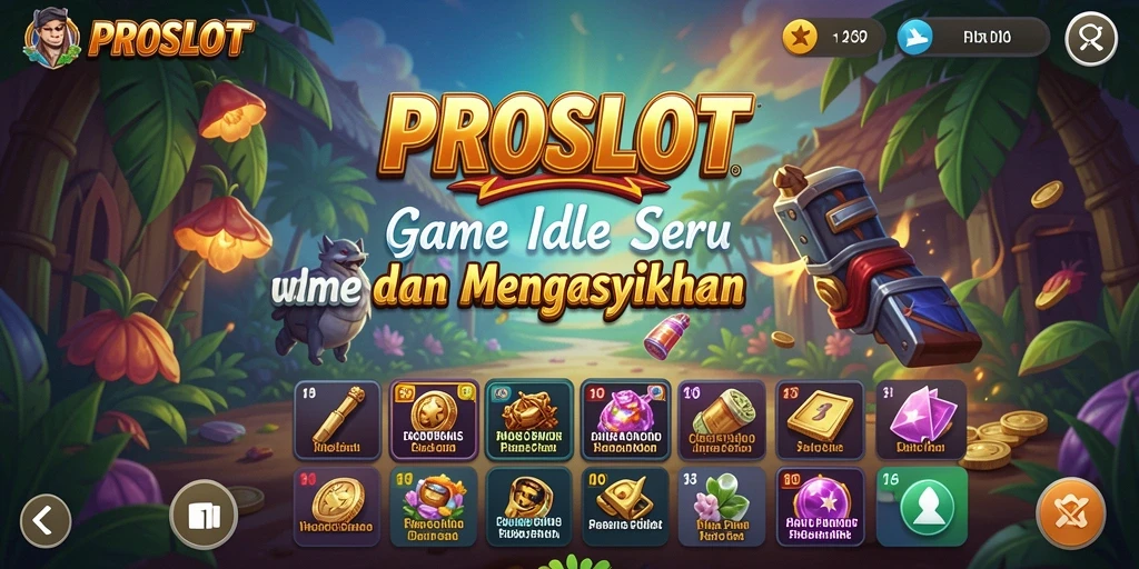 Tampilan gameplay PROSLOT yang menarik dan seru.