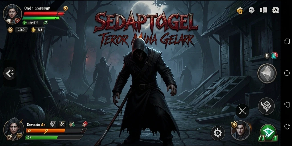 Tampak seram dengan suasana gameplay Horror yang mencekam.