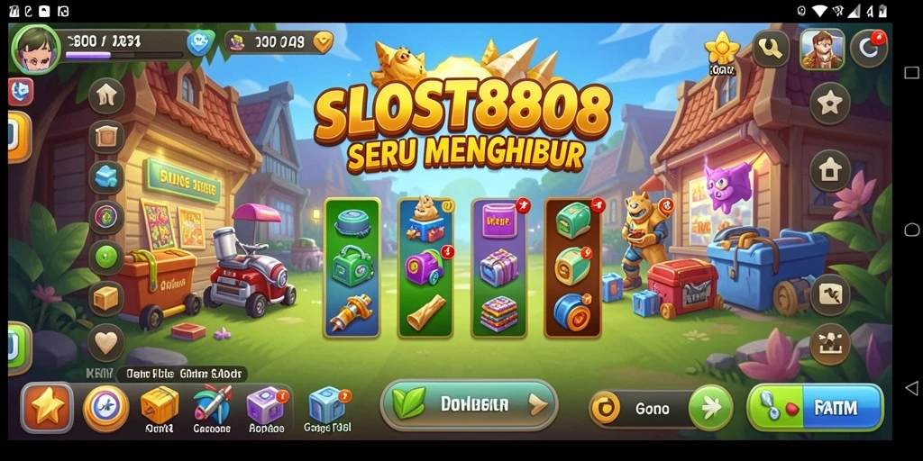 Tampilan menarik dari gameplay SLOST8808 yang memikat.