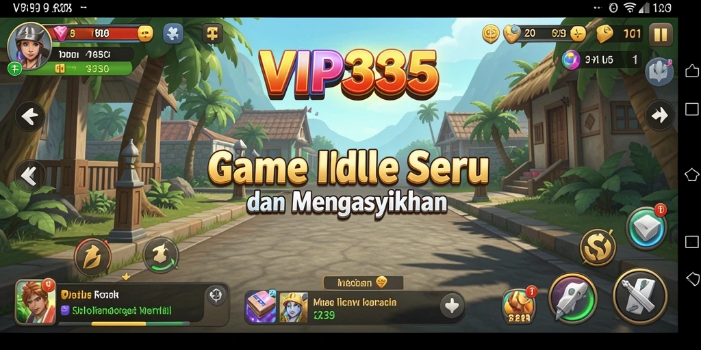 Tampilan gameplay <strong>VIP333</strong> dengan karakter dan aksi menarik.